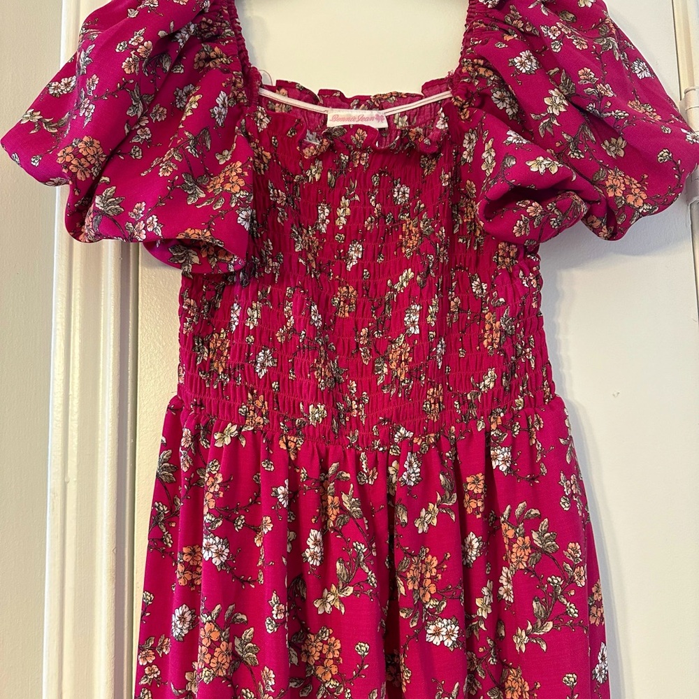 Bonnie Jean Floral Jumpsuit